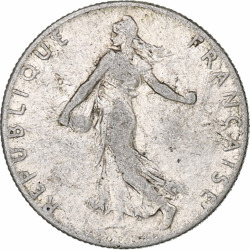 Frankrijk, 50 Centimes, Semeuse, 1902, Paris, Zilver, ZF, Gadoury:420, KM:854
