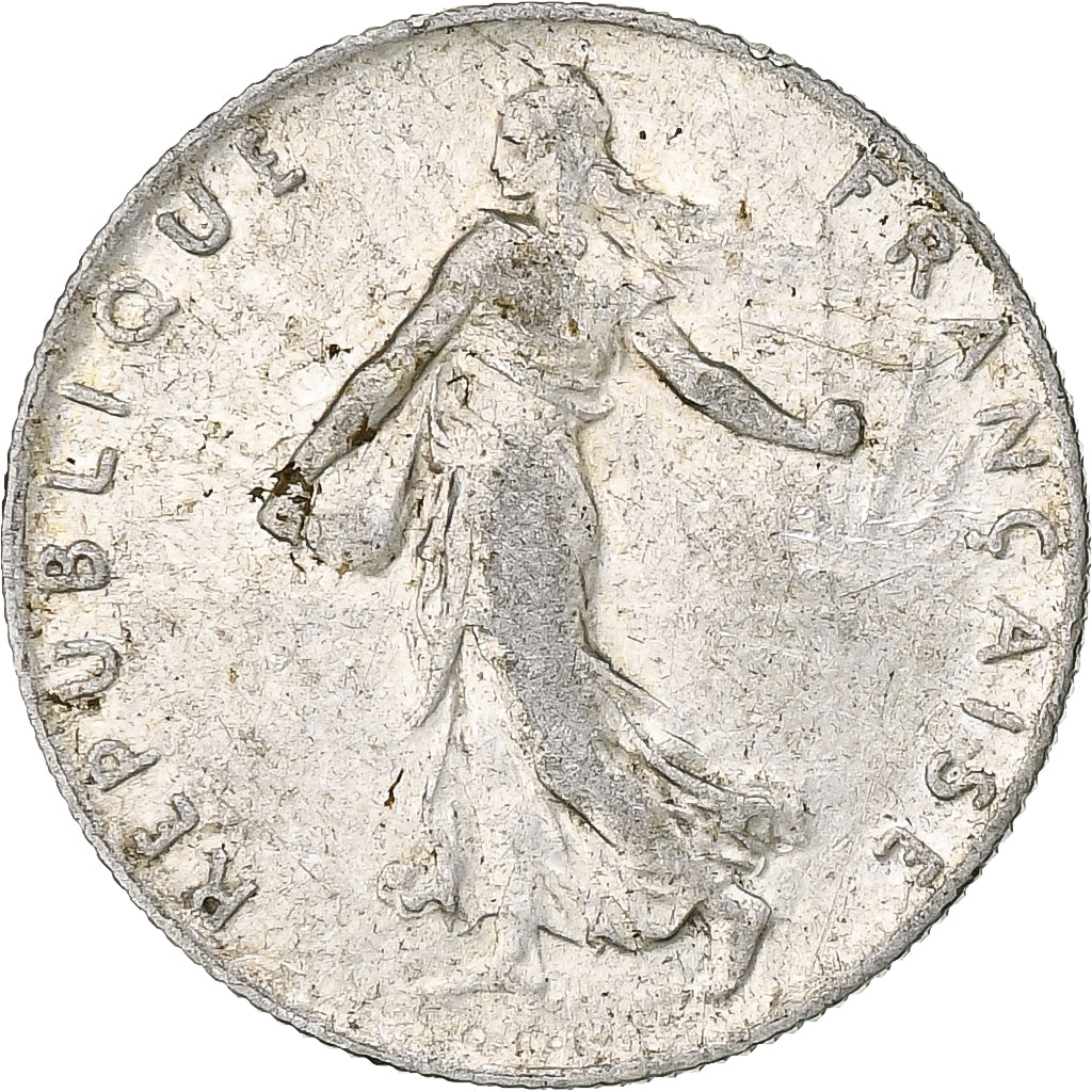 Moneda, Francia, Semeuse, 50 Centimes, 1901, Paris, MBC, Plata, KM:854