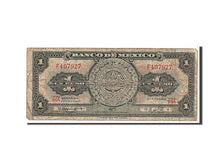 Banknote, Mexico, 1 Peso, 1969, KM:59k, VG(8-10)