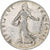 Moneta, Francia, Semeuse, 50 Centimes, 1904, Paris, MB+, Argento, KM:854