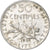 Coin, France, Semeuse, 50 Centimes, 1901, Paris, EF(40-45), Silver, KM:854