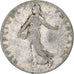 Francia, 50 Centimes, Semeuse, 1901, Paris, Plata, BC+, Gadoury:420, KM:854