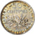 Munten, Frankrijk, Semeuse, 50 Centimes, 1917, Paris, ZF+, Zilver, KM:854