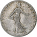Francia, 50 Centimes, Semeuse, 1904, Paris, Plata, BC+, Gadoury:420, KM:854