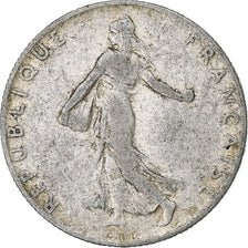 France, 50 Centimes, Semeuse, 1900, Paris, Silver, VF(20-25), Gadoury:420