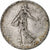 Moneta, Francja, Semeuse, Franc, 1899, Paris, VF(20-25), Srebro, KM:844.1