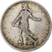 Moneta, Francia, Semeuse, Franc, 1904, Paris, MB, Argento, KM:844.1