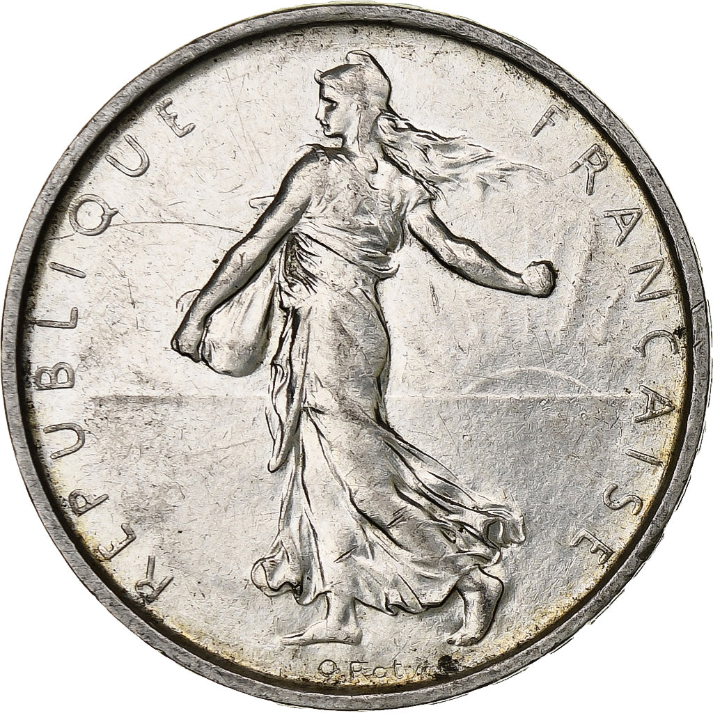 France, Semeuse, 5 Francs, 1965, Paris, SUP, Silver, KM:926, Gadoury:770