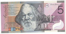 Geldschein, Australien, 5 Dollars, 2001, KM:56, UNZ