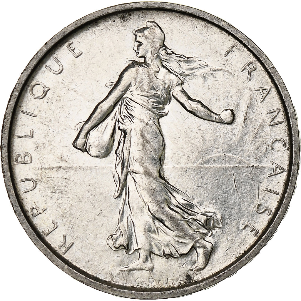 France, Semeuse, 5 Francs, 1969, Paris, SUP, Argent, KM:926