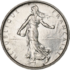 France, Semeuse, 5 Francs, 1969, Paris, SUP, Argent, KM:926