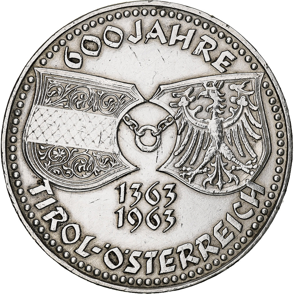 Austria, 50 Schilling, 1963, Vienne, AU(55-58), Silver, KM:2894