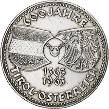 Austria, 50 Schilling, 1963, Vienne, AU(55-58), Silver, KM:2894