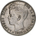 Spain, Alfonso XIII, Peseta, 1900, Valencia, Silver, EF(40-45), KM:706