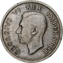 SOUTH AFRICA, Shilling, 1943, KM #28, EF(40-45), Silver, 23.6, 5.65