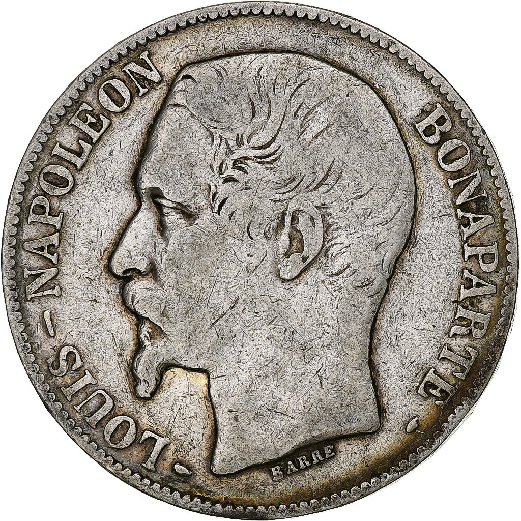 Moneta, Francja, Napoléon III, 5 Francs, 1852, Paris, VF(30-35), Srebro