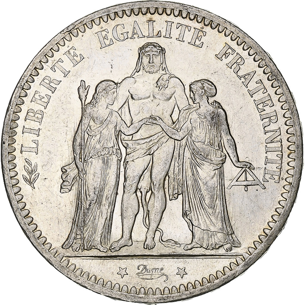 Monnaie, France, Hercule, 5 Francs, 1873, Paris, SUP+, Argent, Gadoury:745.a