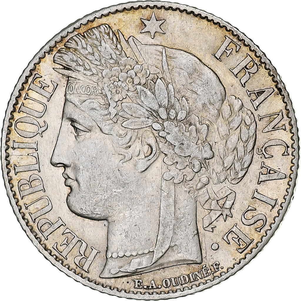 Moneta, Francia, Cérès, Franc, 1894, Paris, SPL-, Argento, KM:822.1