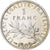 Moeda, França, Semeuse, Franc, 1909, Paris, 1 Franc, EF(40-45), Prata