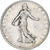 Moneda, Francia, Semeuse, Franc, 1907, Paris, BC+, Plata, KM:844.1, Gadoury:467