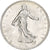 Moeda, França, Semeuse, Franc, 1916, Paris, 1 Franc, AU(50-53), Prata