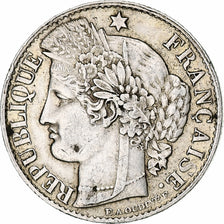 France, 50 Centimes, Cérès, 1882, Paris, Silver, VF(30-35), Gadoury:419a