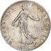 Coin, France, Semeuse, 50 Centimes, 1912, Paris, AU(50-53), Silver, KM:854