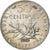 Moneda, Francia, Semeuse, 50 Centimes, 1912, Paris, MBC+, Plata, KM:854