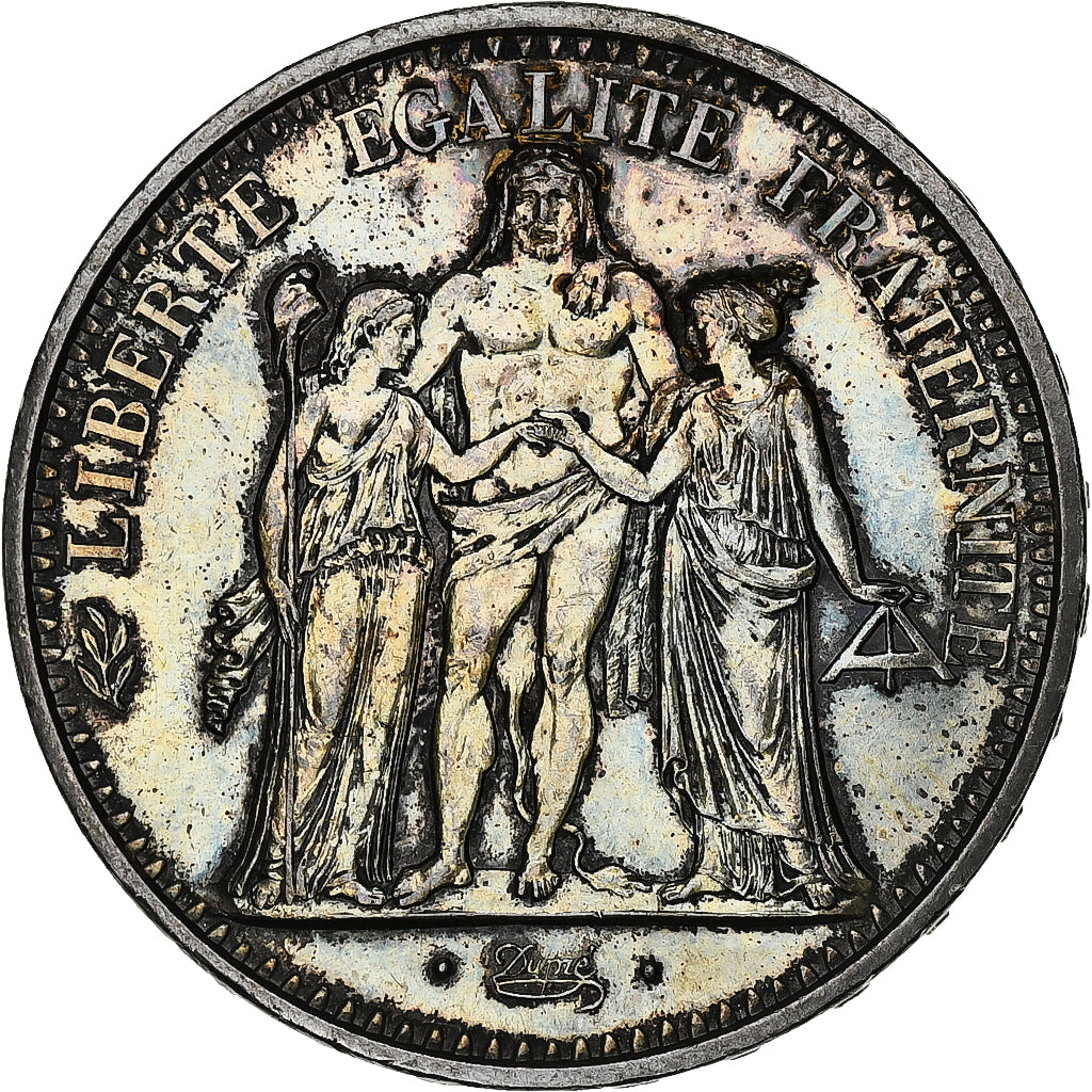 Moneta, Francja, Hercule, 10 Francs, 1965, Paris, AU(55-58), Srebro, KM:932