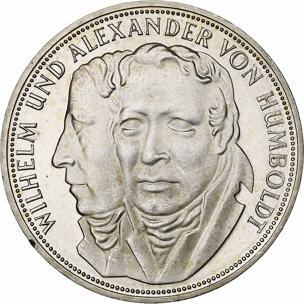 GERMANY - FEDERAL REPUBLIC, 5 Mark, 1967, Stuttgart, Silver, MS(60-62), KM:120.1