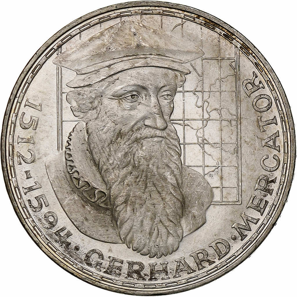 GERMANY - FEDERAL REPUBLIC, 5 Mark, 1969, Stuttgart, Silver, VF(30-35), KM:126.1