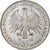 GERMANY - FEDERAL REPUBLIC, 5 Mark, 1968, Karlsruhe, Silver, MS(60-62), KM:122