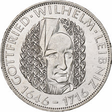 République fédérale allemande, 5 Mark, 1966, Munich, Argent, SUP, KM:119.1