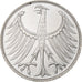 GERMANIA - REPUBBLICA FEDERALE, 5 Mark, 1974, Karlsruhe, Argento, SPL-, KM:112.1