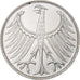 GERMANY - FEDERAL REPUBLIC, 5 Mark, 1974, Karlsruhe, Silver, AU(55-58), KM:112.1