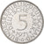 GERMANY - FEDERAL REPUBLIC, 5 Mark, 1971, Karlsruhe, AU(50-53), Silver, KM:112.1