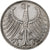 ALEMANHA - REPÚBLICA FEDERAL, 5 Mark, 1959, Munich, Prata, EF(40-45), KM:112.1