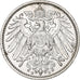 Coin, GERMANY - EMPIRE, Wilhelm II, Mark, 1911, Muldenhütten, AU(55-58)