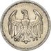 GERMANY, WEIMAR REPUBLIC, Mark, 1924, Berlin, VF(30-35), Silver, KM:42