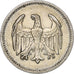 GERMANY, WEIMAR REPUBLIC, Mark, 1924, Berlin, VF(30-35), Silver, KM:42