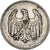 Coin, GERMANY, WEIMAR REPUBLIC, Mark, 1924, Hambourg, AU(55-58), Silver, KM:42