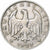 GERMANIA, REPUBBLICA DI WEIMAR, Mark, 1925, Munich, Argento, BB+, KM:42