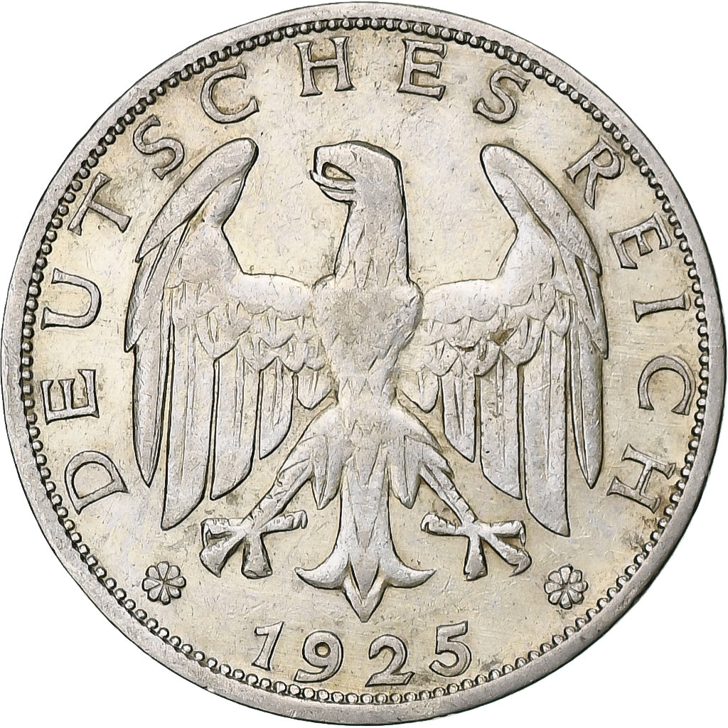 Duitsland, Mark, 1925, Berlin, Zilver, ZF