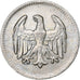 Duitsland, Weimarrepubliek, Mark, 1924, Hambourg, Zilver, ZF, KM:42