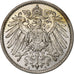 ALEMANIA - IMPERIO, Wilhelm II, Mark, 1914, Berlin, Plata, EBC+, KM:14