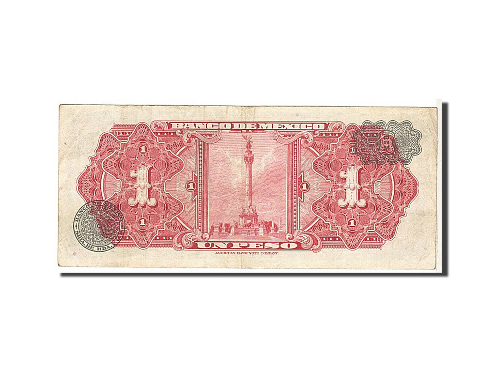 Messico, 1 Peso, 1957, KM:59c, BB