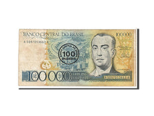 Banknote, Brazil, 100,000 Cruzeiros, 1985, VF(20-25)