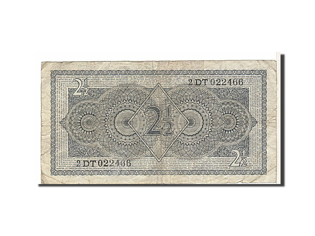 Banknote, Netherlands, 2 1/2 Gulden, 1949, VG(8-10)