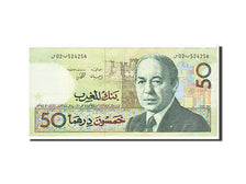 Morocco, 50 Dirhams, 1987, KM #61a, EF(40-45), 02524256