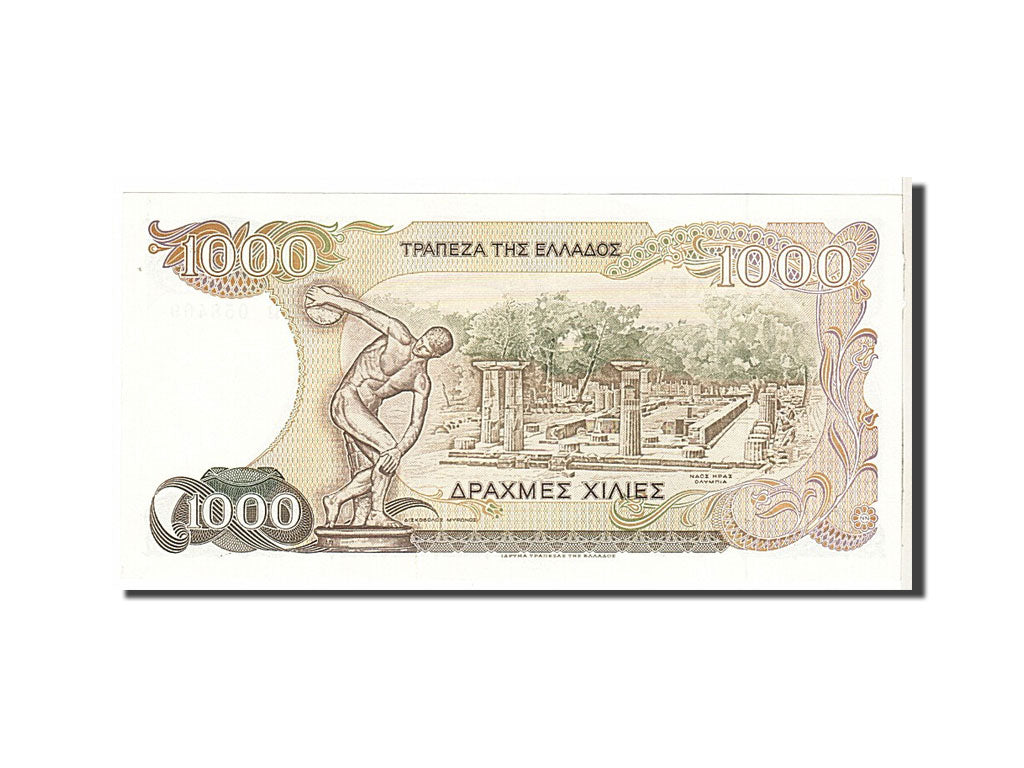 Greece, 1000 Drachmaes, 1987, KM #202a, UNC(65-70), 02058409